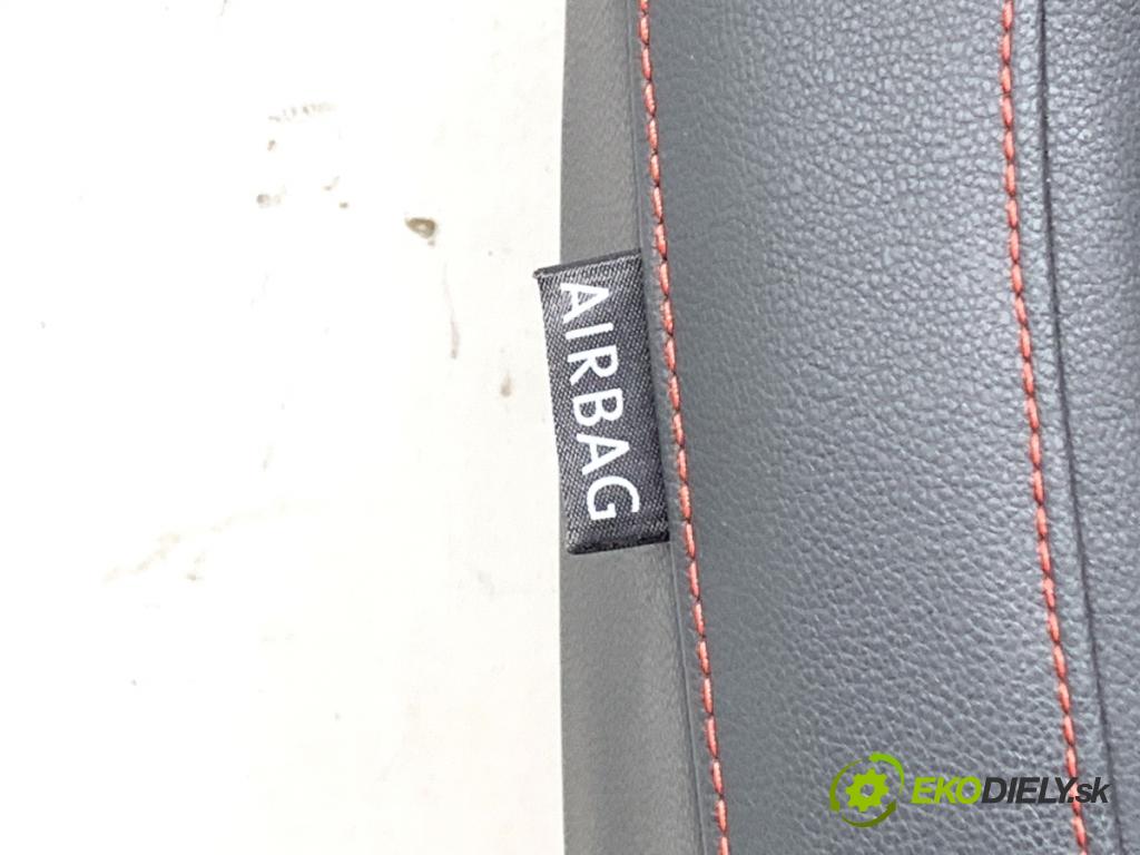 SEAT LEON III liftback 2013 110 kW 2.0 TDI 1968 Sedadlá, sedačky Sedadlo Manžeta