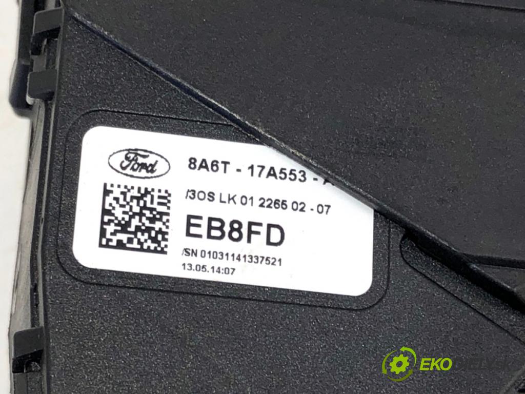 FORD FIESTA MK7 liftback 2014 60 kW 1.25 1242 Prepínač kombinovaný 8A6T-13N064-B (Prepínacie páčky pod volantom)