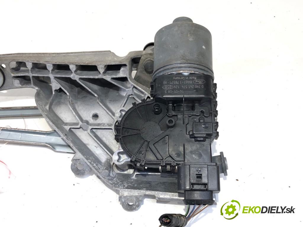 FORD FIESTA MK7 liftback 2014 60 kW 1.25 1242 Mechanizmus stieračov predný 8A61-17B571-AB (Motorček stieračov predný)