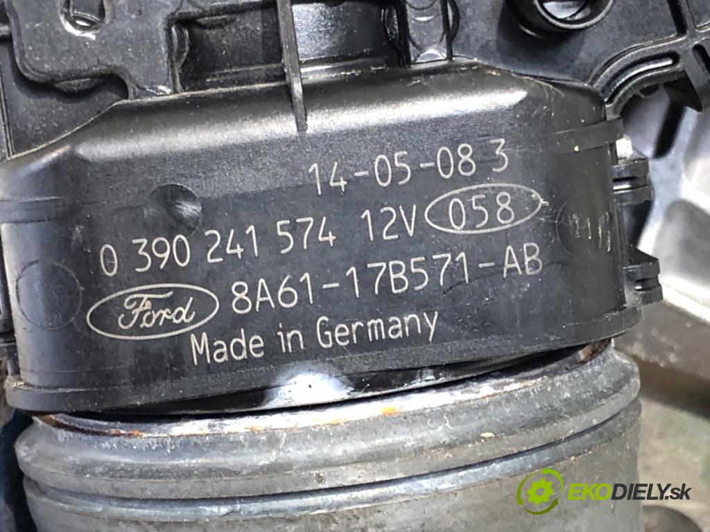 FORD FIESTA MK7 liftback 2014 60 kW 1.25 1242 Mechanizmus stieračov predný 8A61-17B571-AB (Motorček stieračov predný)