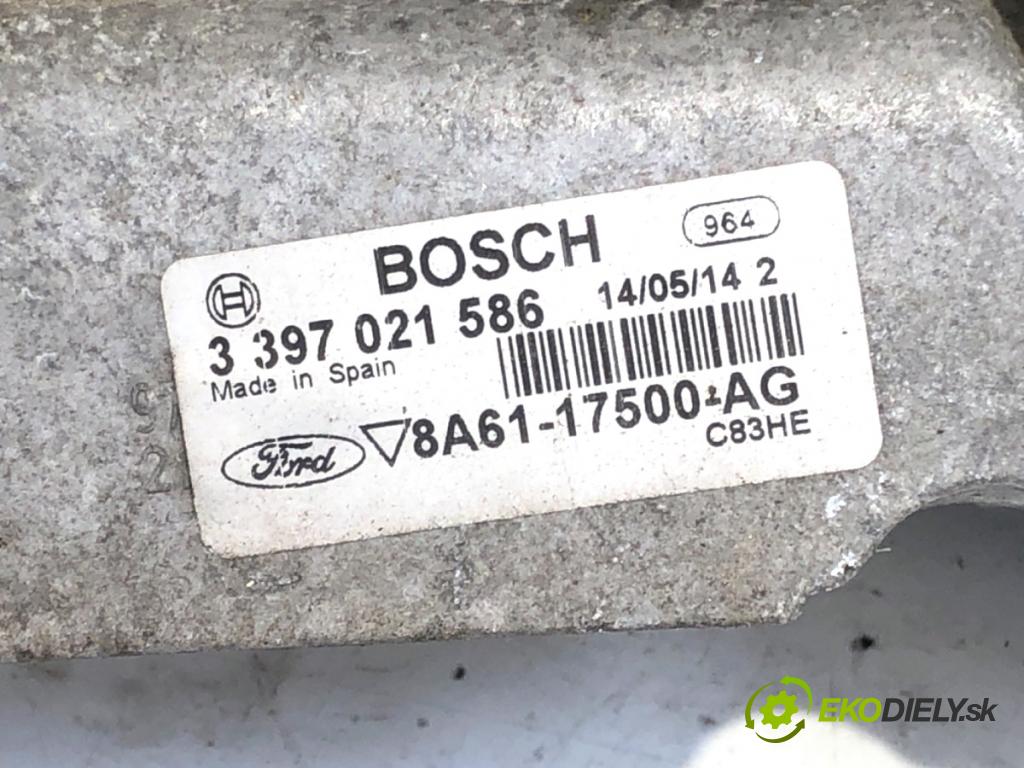 FORD FIESTA MK7 liftback 2014 60 kW 1.25 1242 Mechanizmus stieračov predný 8A61-17B571-AB (Motorček stieračov predný)