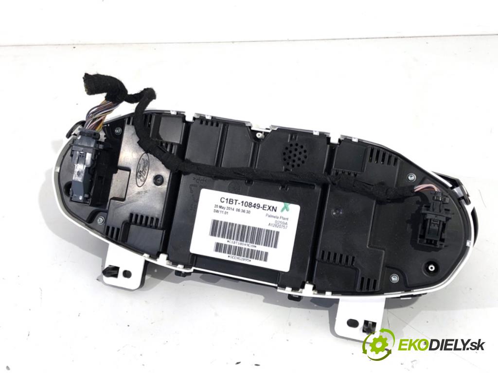 FORD FIESTA MK7 liftback 2014 60 kW 1.25 1242 Prístrojovka C1BT-10849-EXN (Prístrojová doska)