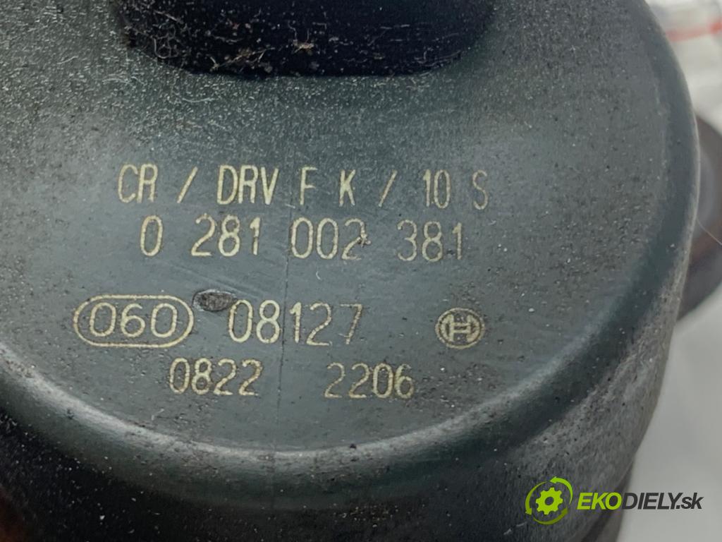 RENAULT SCENIC I nadwozie wielkoprzestrzenne (MPV) 2000 75 kW 1.9 dCi (JA05, JA1F) 1870 Regulátor tlaku paliva 0281002381 (Palivový systém ostatné)