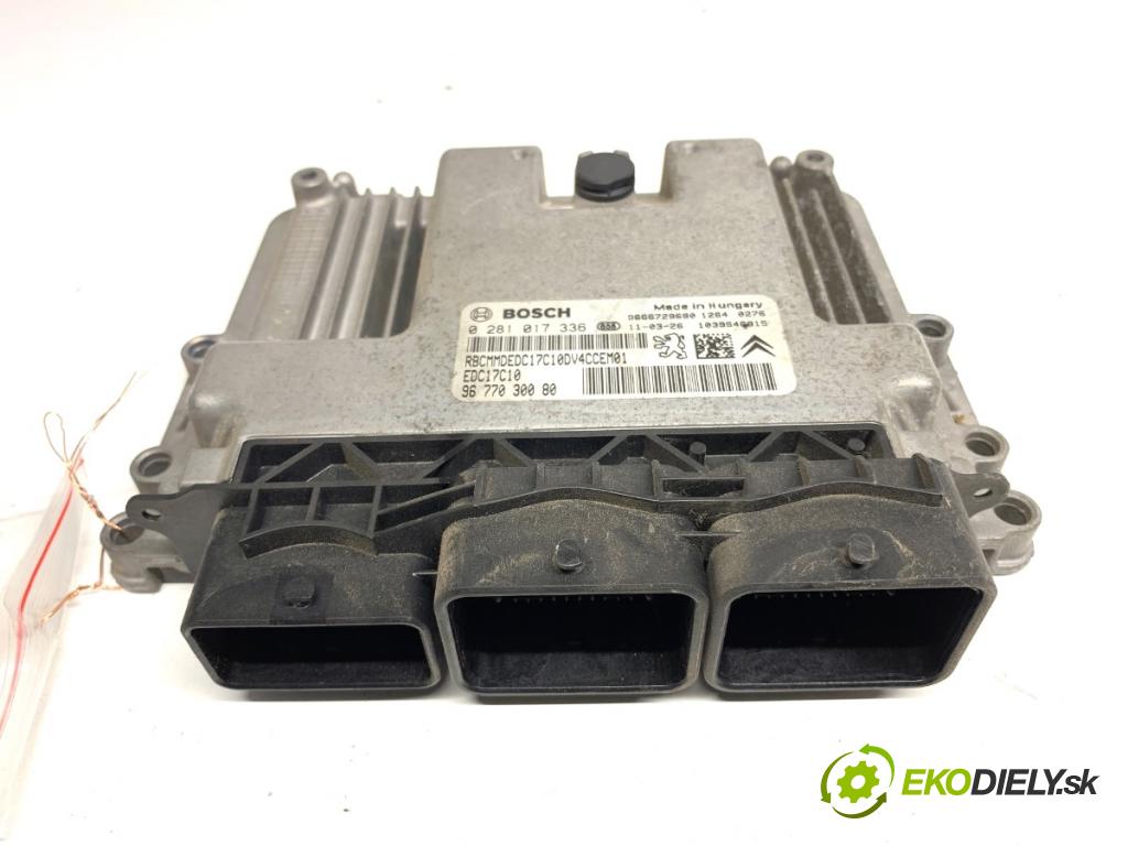CITROEN C3 II liftback 2011 50 kW 1.4 HDi 70 1398 riadiaca jednotka Motor 9677030080 (Riadiaca jednotka)