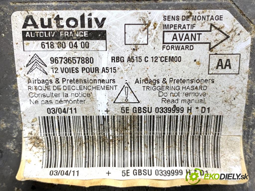 CITROEN C3 II liftback 2011 50 kW 1.4 HDi 70 1398 senzor airbag 95910-A2320 (Snímače)