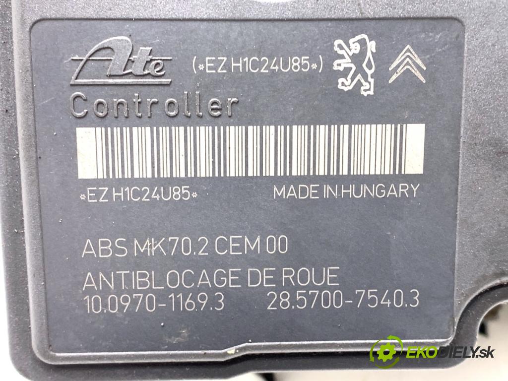 CITROEN C3 II liftback 2011 50 kW 1.4 HDi 70 1398 Pumpa ABS 9675099980 (Pumpa ABS)