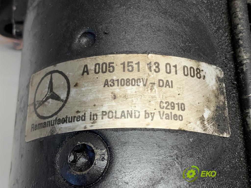 MERCEDES-BENZ W211 sedan 2004 110 kW E 220 CDI (211.006) 2148 Štartér 0051511301 (Štartér)