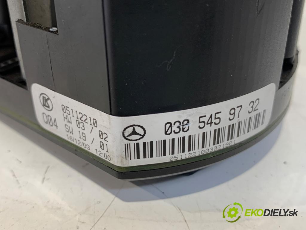MERCEDES-BENZ W211 sedan 2004 110 kW E 220 CDI (211.006) 2148 Prepínač kombinovaný 0305459732 (Prepínacie páčky pod volantom)