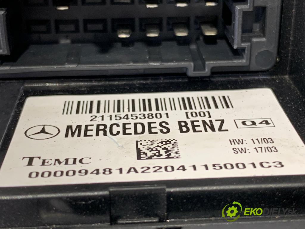 MERCEDES-BENZ W211 sedan 2004 110 kW E 220 CDI (211.006) 2148 modul SAM 2115453801 (Ostatní)