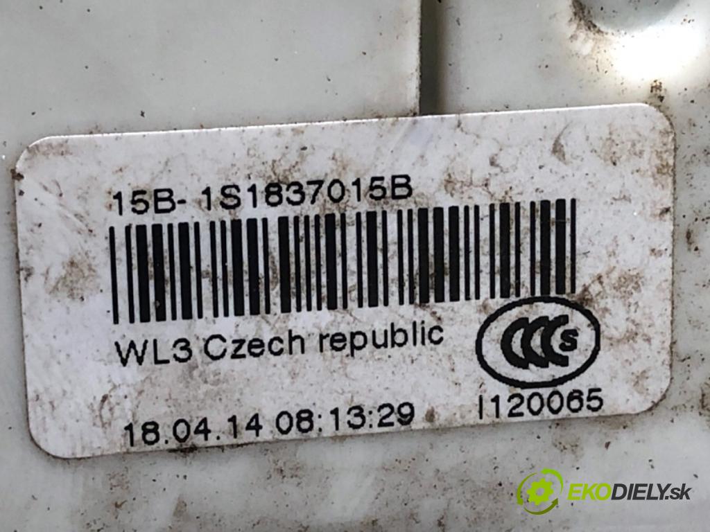 SKODA SUPERB II Kombi 2014 103 kW 2.0 TDI 16V 1968 zámok dveře levý zadní část 1S1837015B