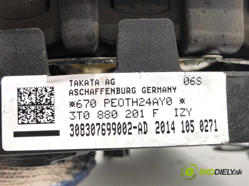 SKODA SUPERB II Kombi 2014 103 kW 2.0 TDI 16V 1968 AirBag volantu 3T0880201F (Airbag)