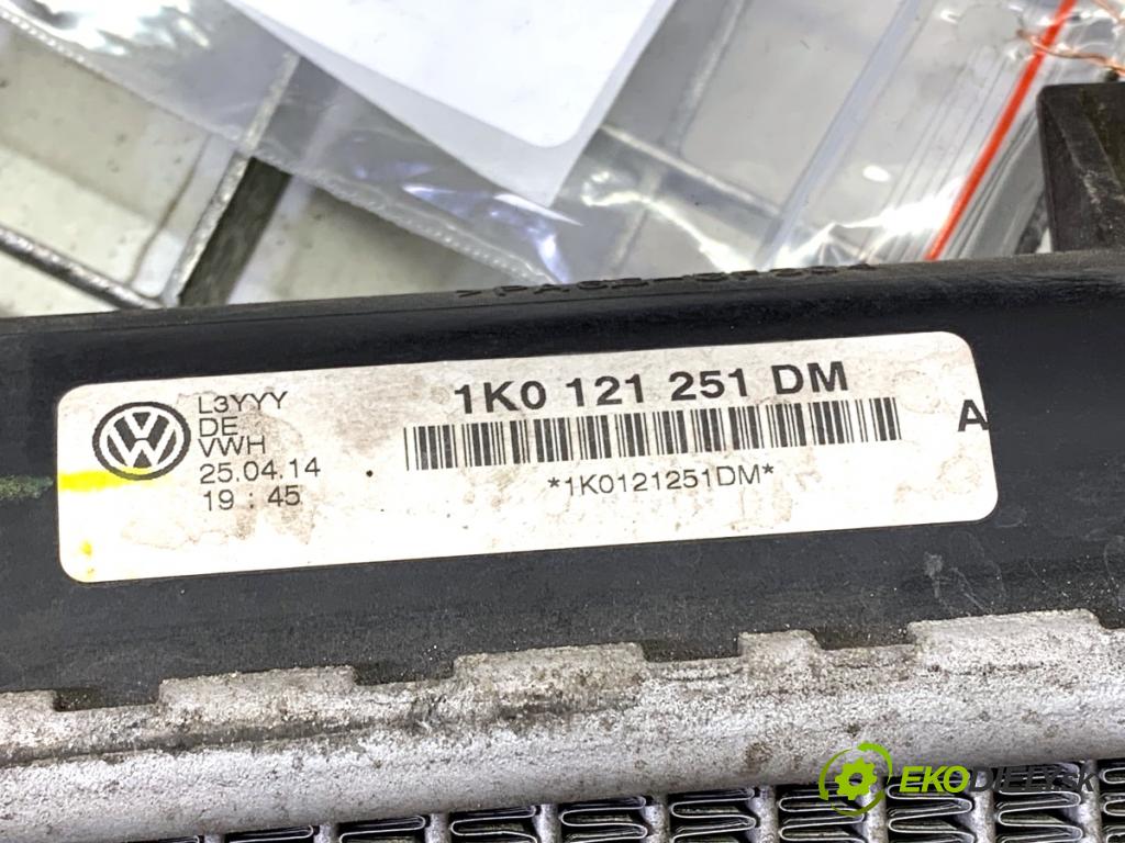 SKODA SUPERB II Kombi 2014 103 kW 2.0 TDI 16V 1968 Chladič vody 1K0121251DM (Chladič vody)