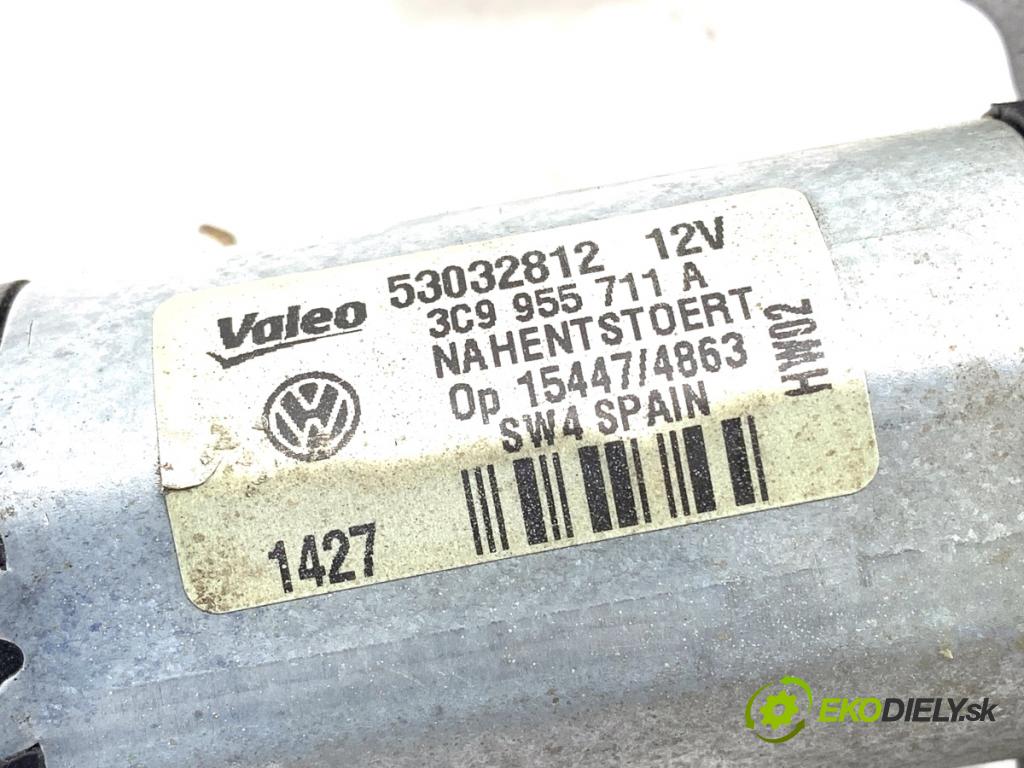 VW PASSAT B6 Kombi 2006 103 kW 2.0 TDI 1968 motor stěračů zadní část 3C9955711A