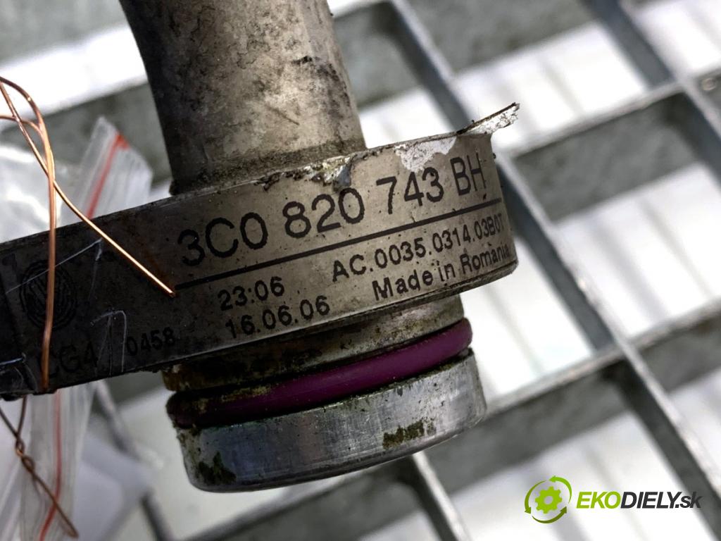 VW PASSAT B6 Kombi 2006 103 kW 2.0 TDI 1968 rúrka klimatizácie 3C0820743BH (Rúrka klimatizácie)