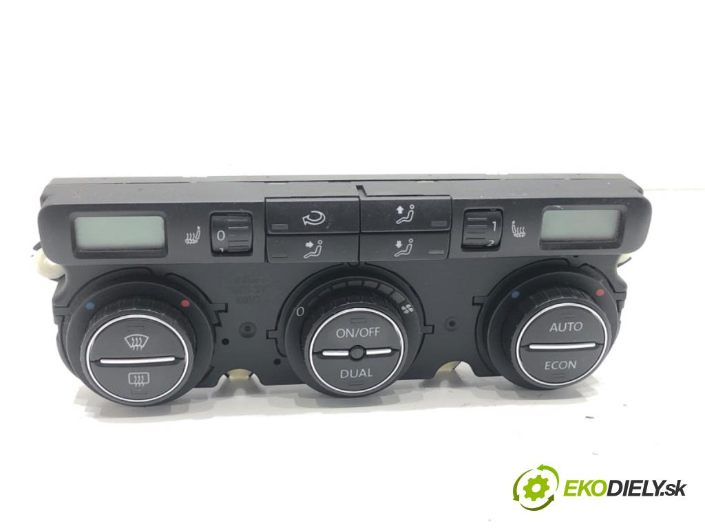 VW PASSAT B6 Kombi 2006 103 kW 2.0 TDI 1968 Panel ovládania kúrenia 3C0907044AH (Prepínacie páčky pod volantom)