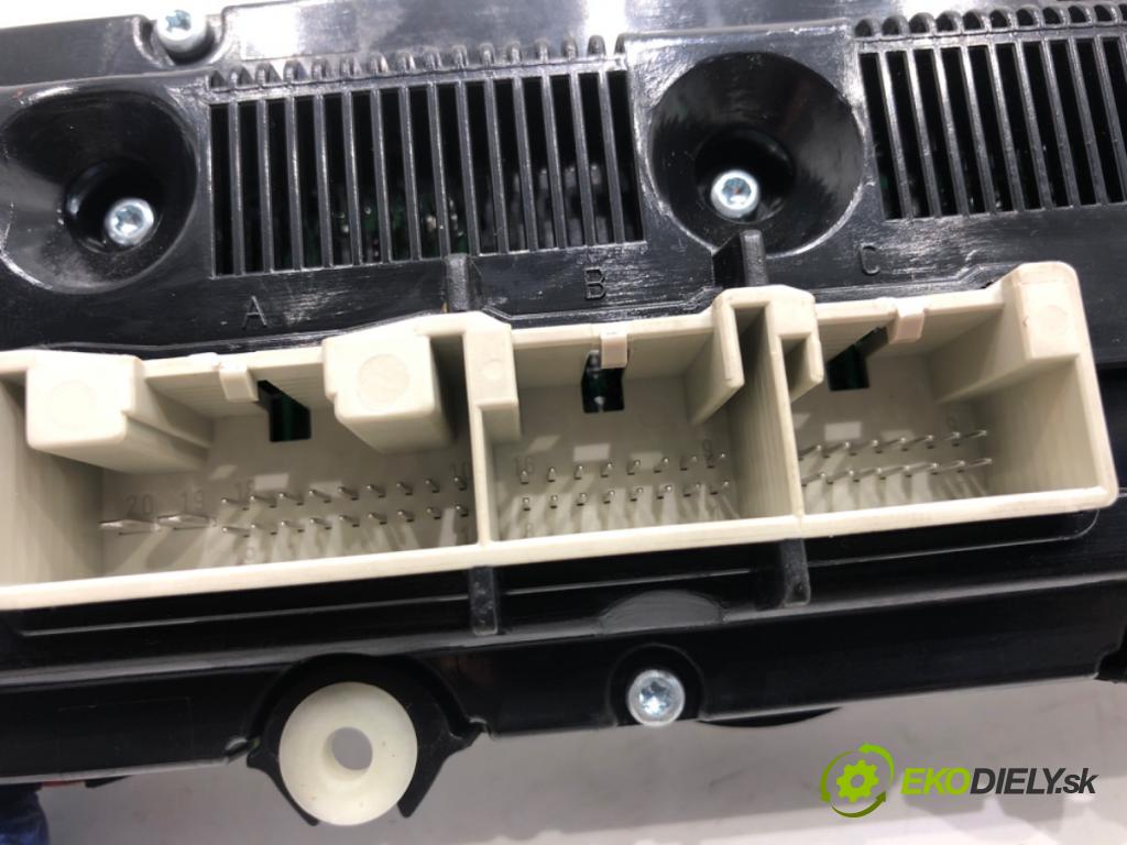 VW PASSAT B6 Kombi 2006 103 kW 2.0 TDI 1968 Panel ovládania kúrenia 3C0907044AH (Prepínacie páčky pod volantom)