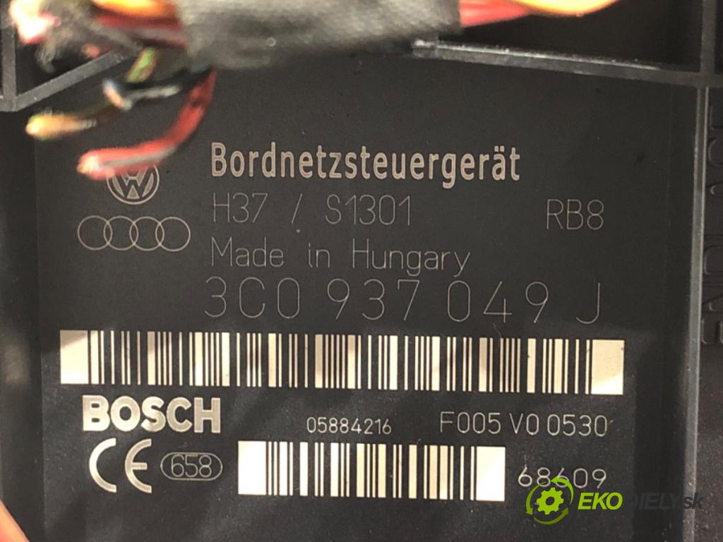 VW PASSAT B6 Kombi 2006 103 kW 2.0 TDI 1968 Modul BORDNETZ 3C0937049J (Riadiaca jednotka ostatné)