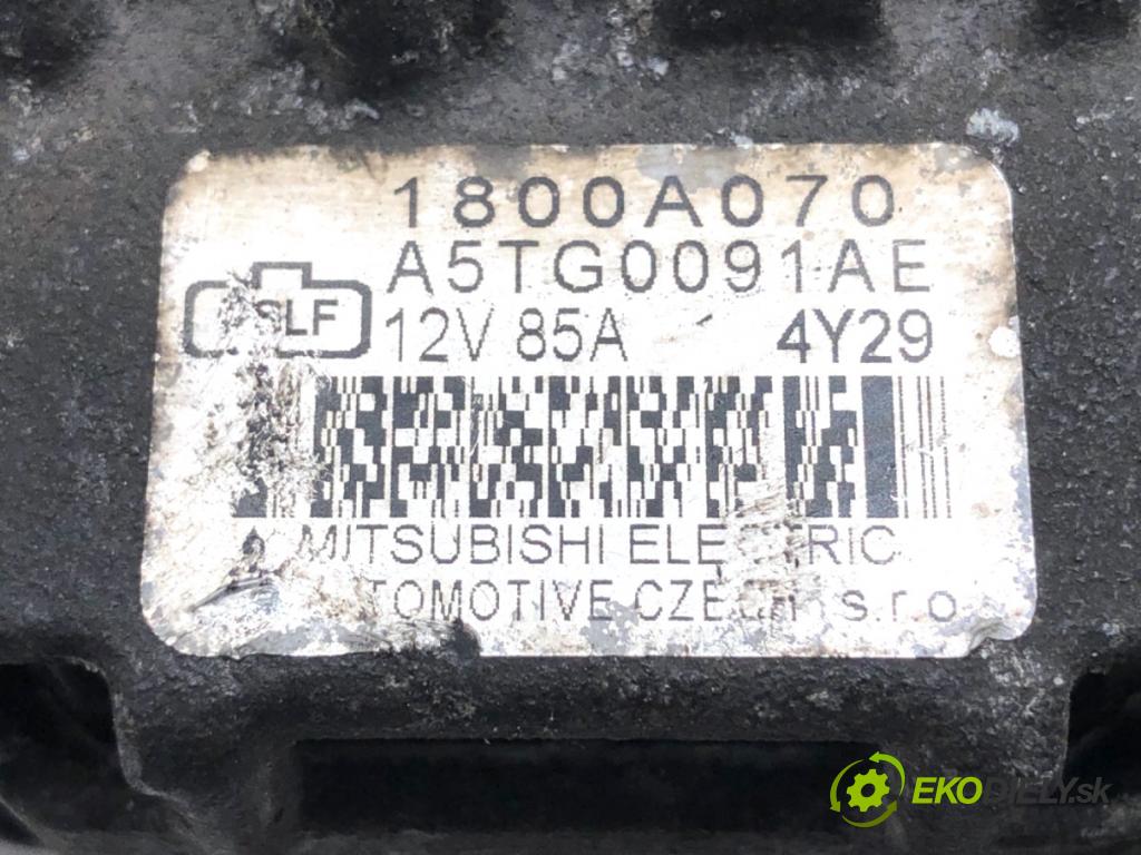 MITSUBISHI COLT VI liftback 2007 70 kW 1.3 1332 Alternátor 1800A070 (Alternátor)