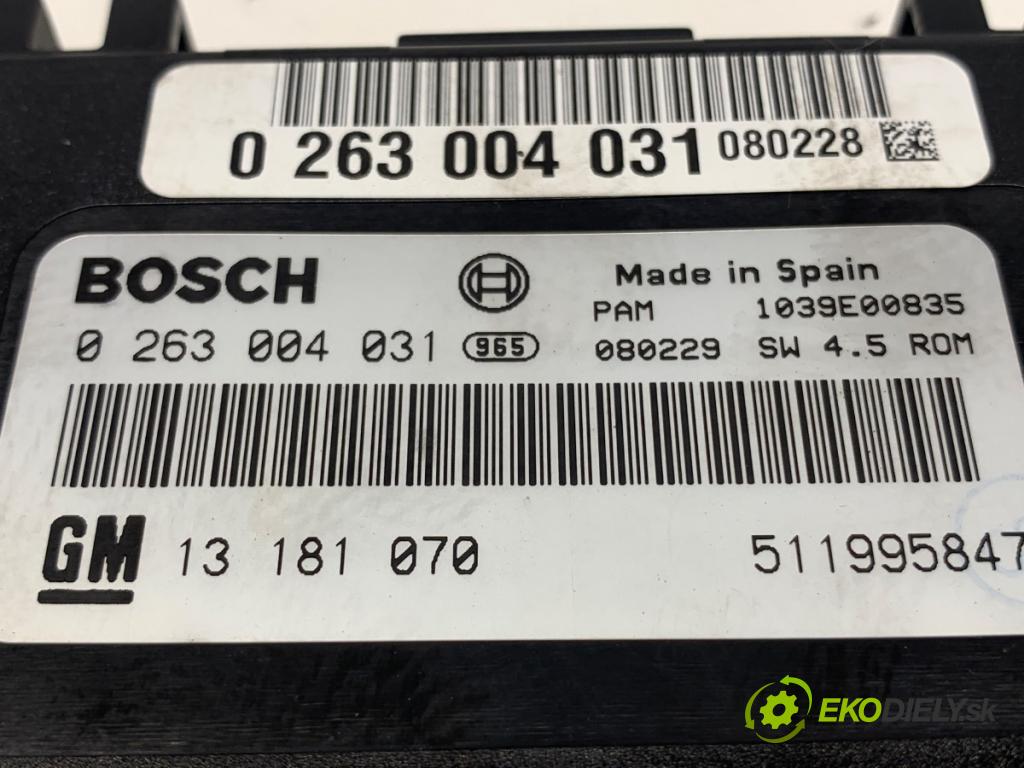 OPEL VECTRA C Kombi 2008 110 kW 1.9 CDTI (F35) 1910 Modul PDC 13181070 0263004031 (Riadiaca jednotka ostatné)