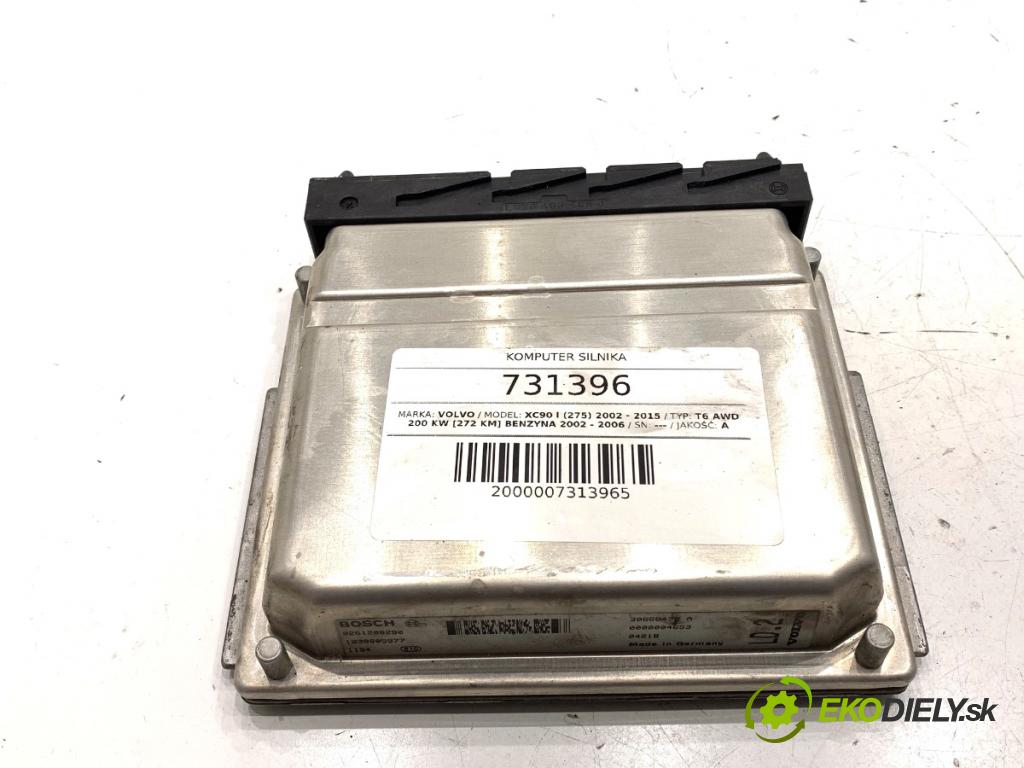 VOLVO XC90 I SUV 2004 200 kW T6 AWD 2922 riadiaca jednotka Motor 0261208290 30668479 (Riadiaca jednotka)
