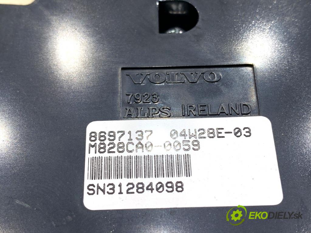 VOLVO XC90 I SUV 2004 200 kW T6 AWD 2922 Panel ovládania kúrenia 8697137 (Prepínacie páčky pod volantom)