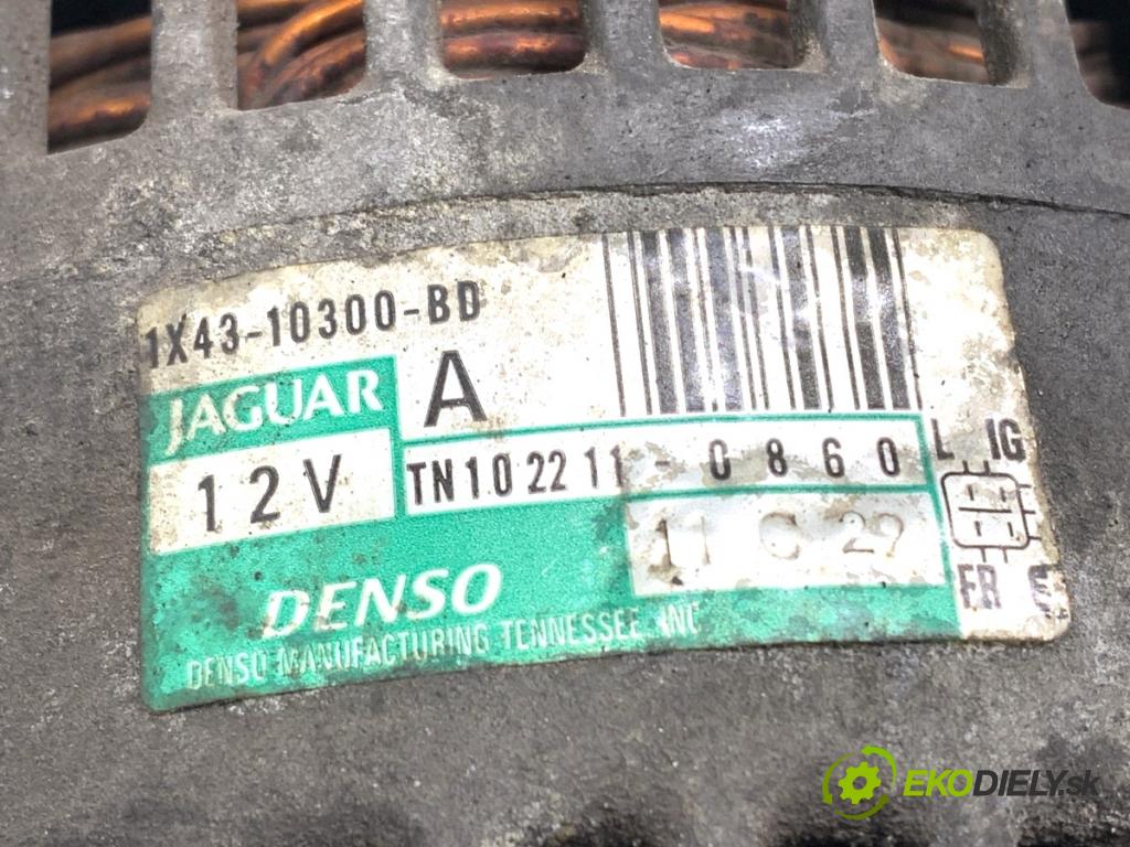 JAGUAR X-TYPE I sedan 2001 169 kW 3.0 V6 Napęd na wszystkie koła 2967 Alternátor 1X43-10300-BD (Alternátor)