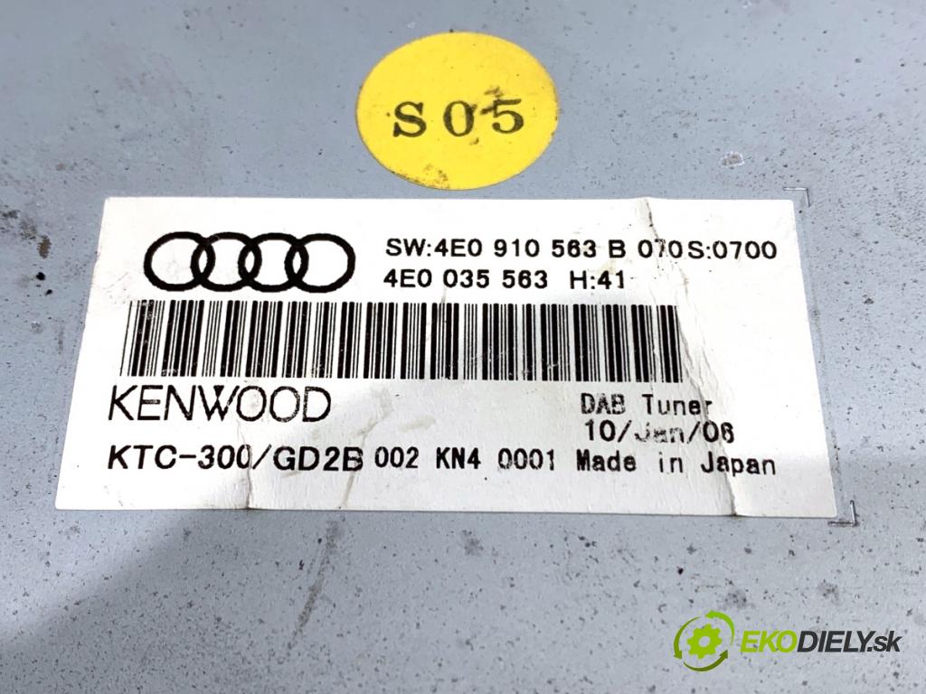 AUDI A6 C6 Kombi 2006 165 kW 3.0 TDI quattro 2967 Modul BLUETOOTH 4E0910563B (Riadiaca jednotka ostatné)