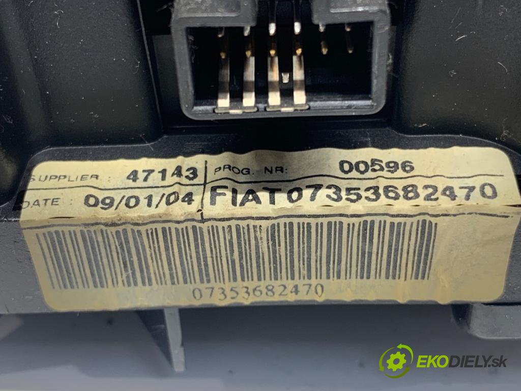 FIAT STILO liftback 2004 85 kW 1.9 JTD (192_XE1A) 1910 Prepínač kombinovaný 07353682470 (Prepínacie páčky pod volantom)