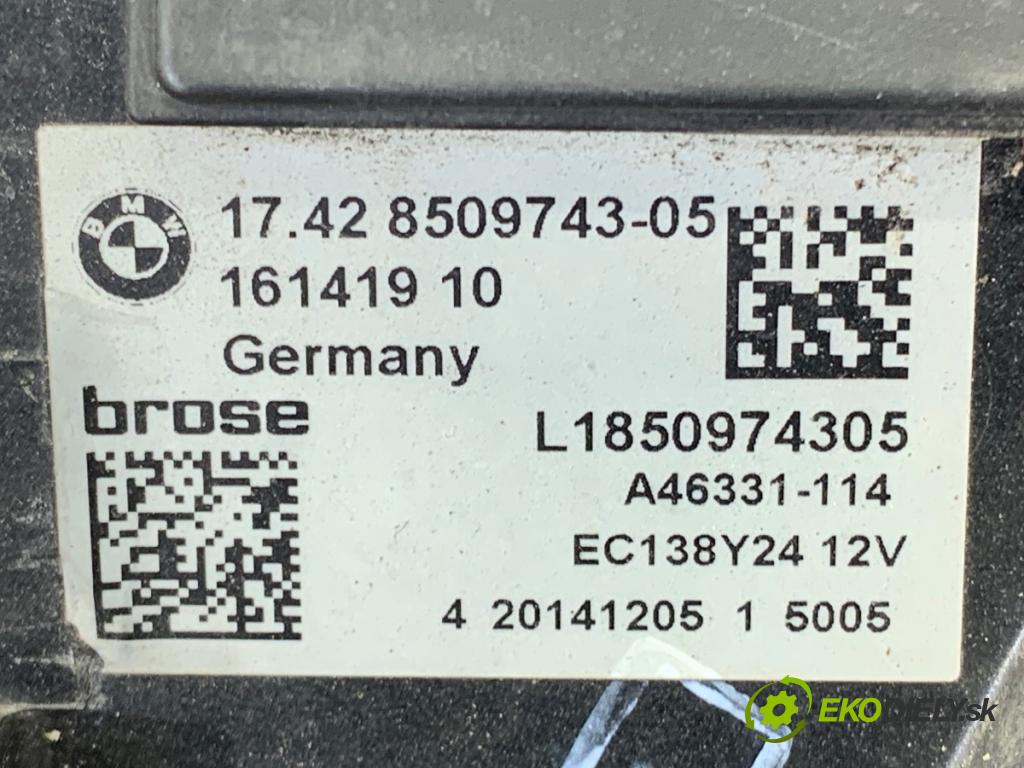 BMW F06 coupe 2015 330 kW 650 i xDrive 4395 Ventilátor chladiča 8509743 (Ventilátor)