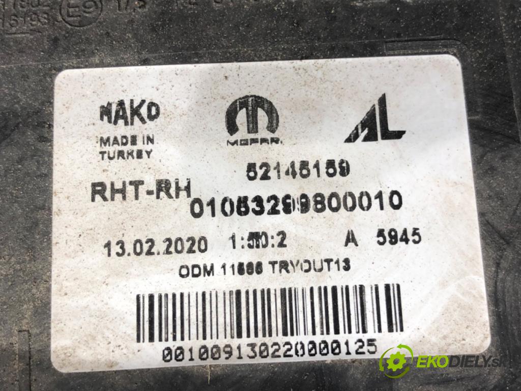 FIAT TIPO Kombi 2020 70 kW 1.4 (356WXA1B) 1368 Svetlomet pravy predný 52145159