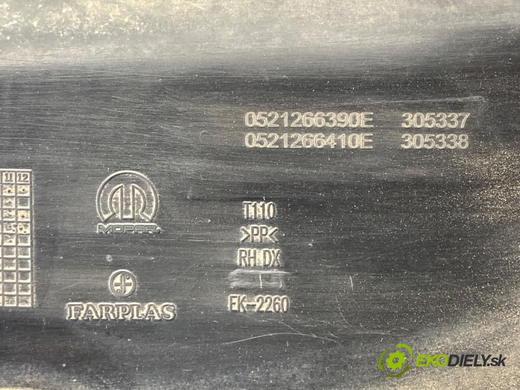 FIAT TIPO Kombi 2020 70 kW 1.4 (356WXA1B) 1368 podblatník pravý přední část 0521266390E
