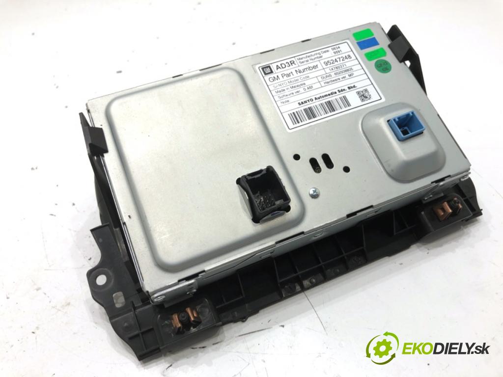 OPEL ZAFIRA C nadwozie wielkoprzestrzenne (MPV) 2014 96 kW 2.0 CDTi (75) 1956 Dislpej 95247248 (Prístrojová doska)