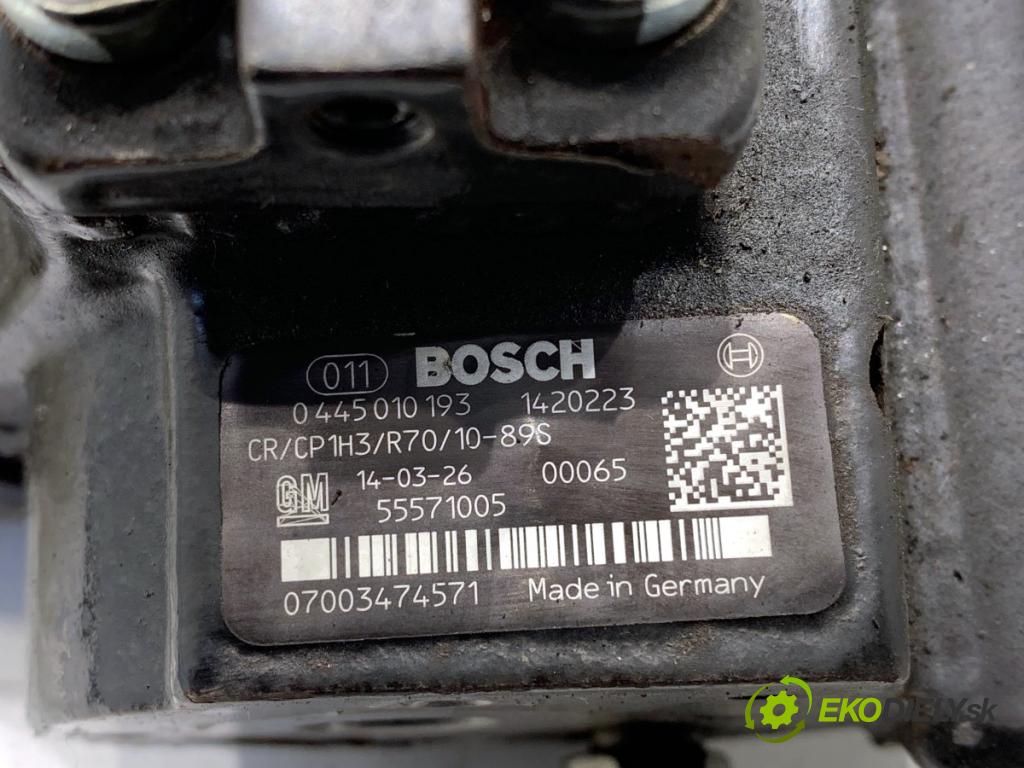 OPEL ZAFIRA C nadwozie wielkoprzestrzenne (MPV) 2014 96 kW 2.0 CDTi (75) 1956 Pumpa vstrekovacia 55571005 (Vstrekovacie čerpadlo)