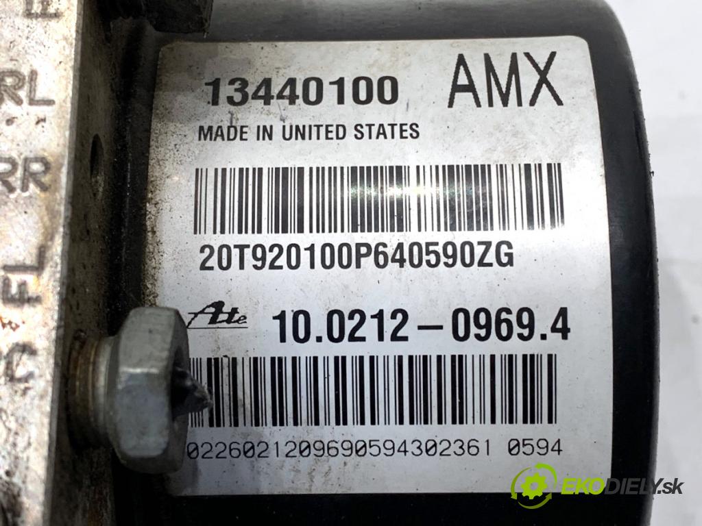 OPEL ZAFIRA C nadwozie wielkoprzestrzenne (MPV) 2014 96 kW 2.0 CDTi (75) 1956 Pumpa ABS 13440100 (Pumpa ABS)
