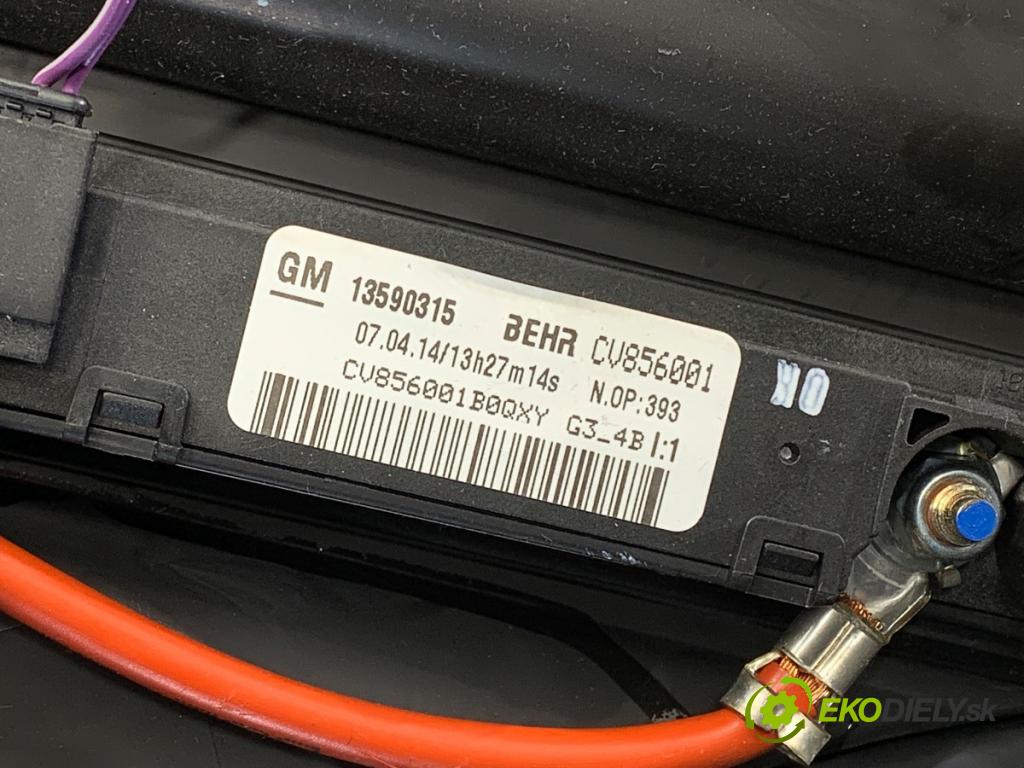 OPEL ZAFIRA C nadwozie wielkoprzestrzenne (MPV) 2014 96 kW 2.0 CDTi (75) 1956 Výhrevné teleso, radiátor kúrenia KOMBAJN 13424457 13590315