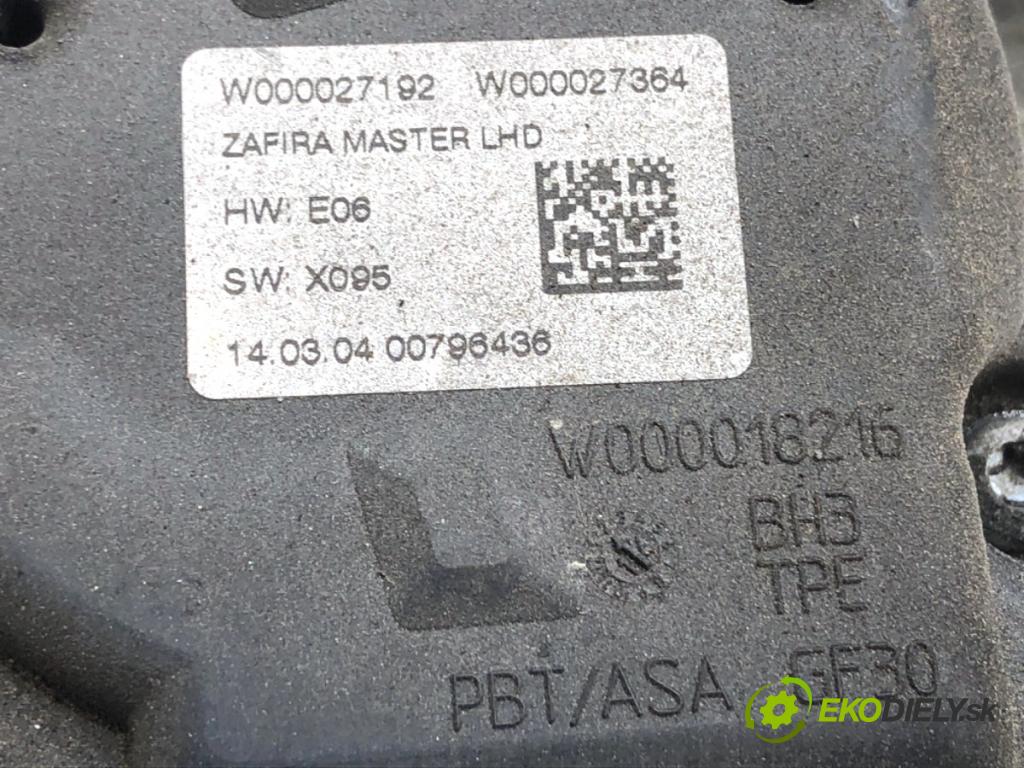 OPEL ZAFIRA C nadwozie wielkoprzestrzenne (MPV) 2014 96 kW 2.0 CDTi (75) 1956 mechanismus stěračů přední část levý W000027364