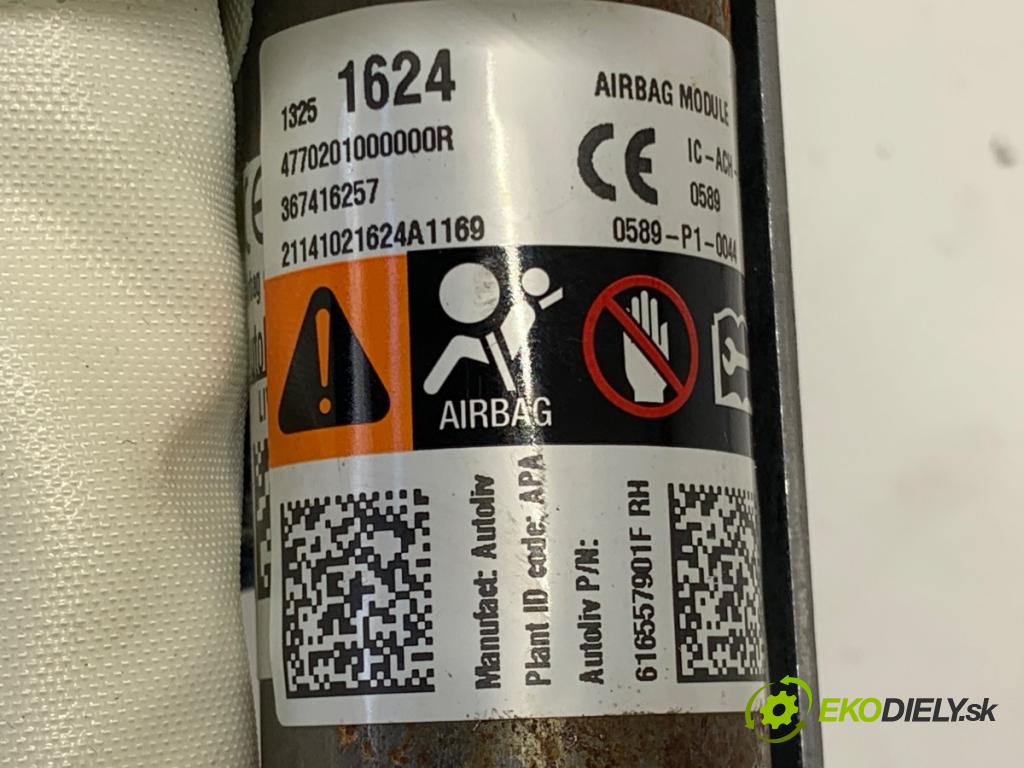 OPEL ZAFIRA C nadwozie wielkoprzestrzenne (MPV) 2014 96 kW 2.0 CDTi (75) 1956 Stropný pravy 13251624