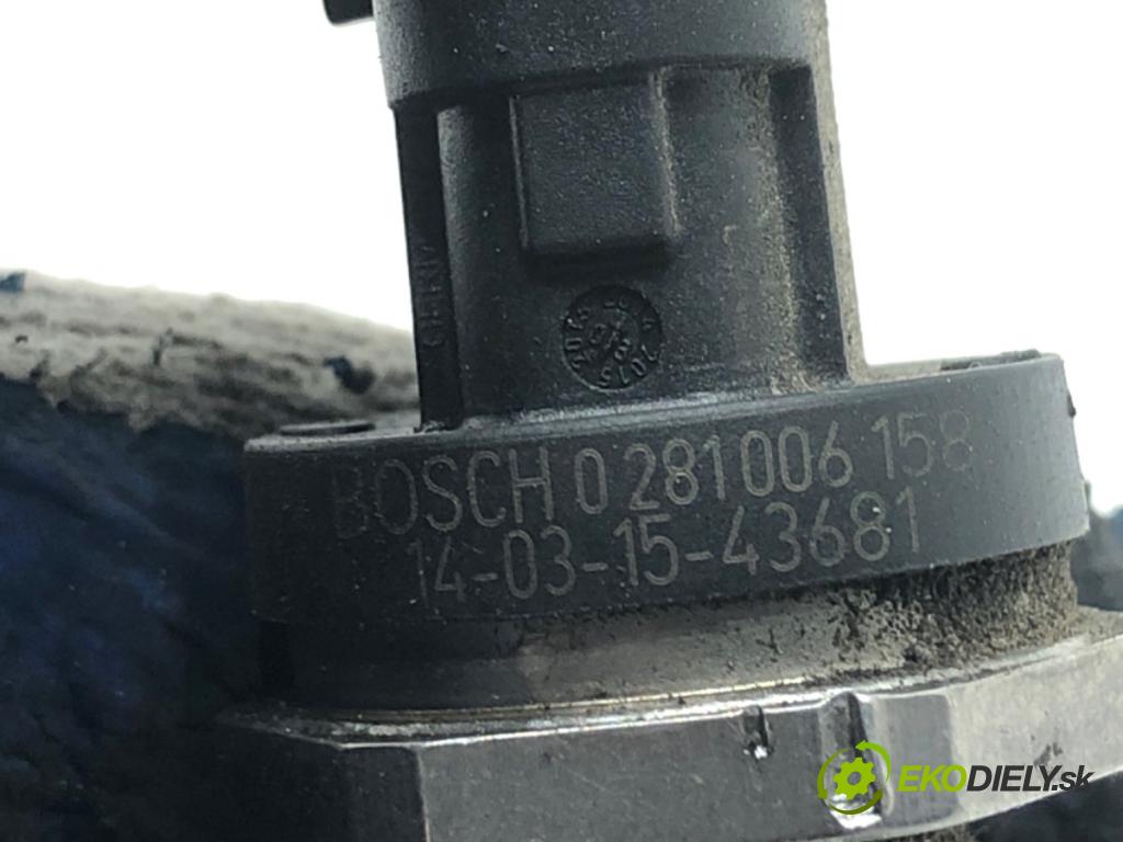 OPEL ZAFIRA C nadwozie wielkoprzestrzenne (MPV) 2014 96 kW 2.0 CDTi (75) 1956 Snímač tlaku paliva 0281006158 (Snímač)