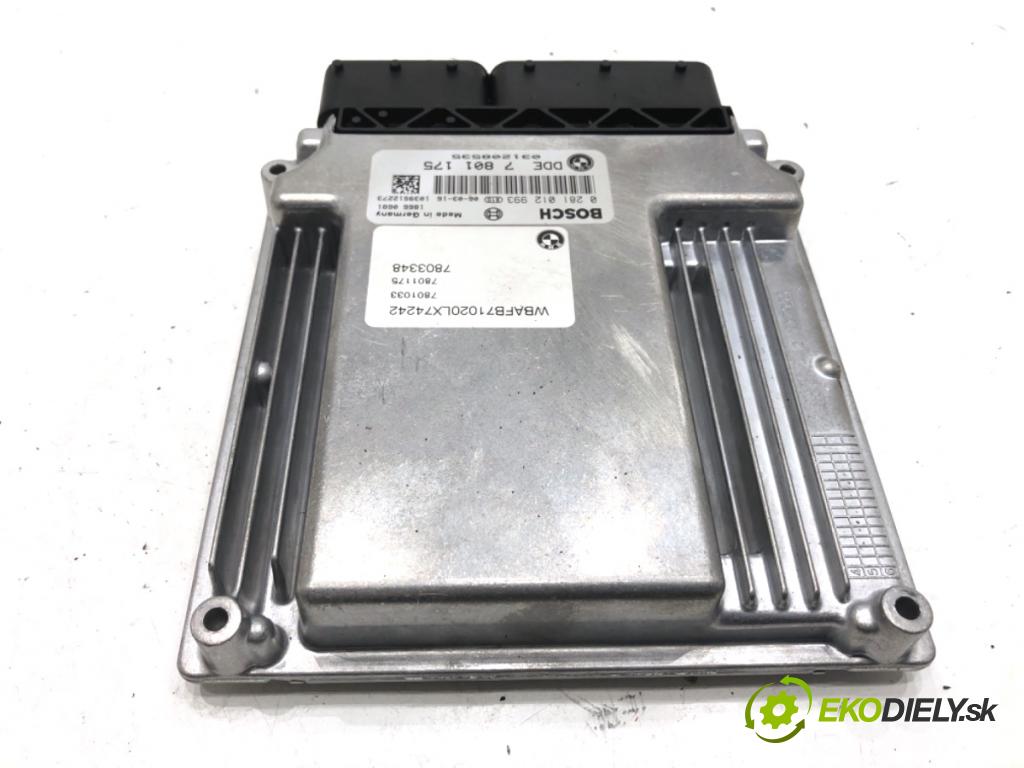 BMW E53 SUV 2006 160 kW 3.0 d 2993 riadiaca jednotka Motor 7801175 0281012993 (Riadiaca jednotka)