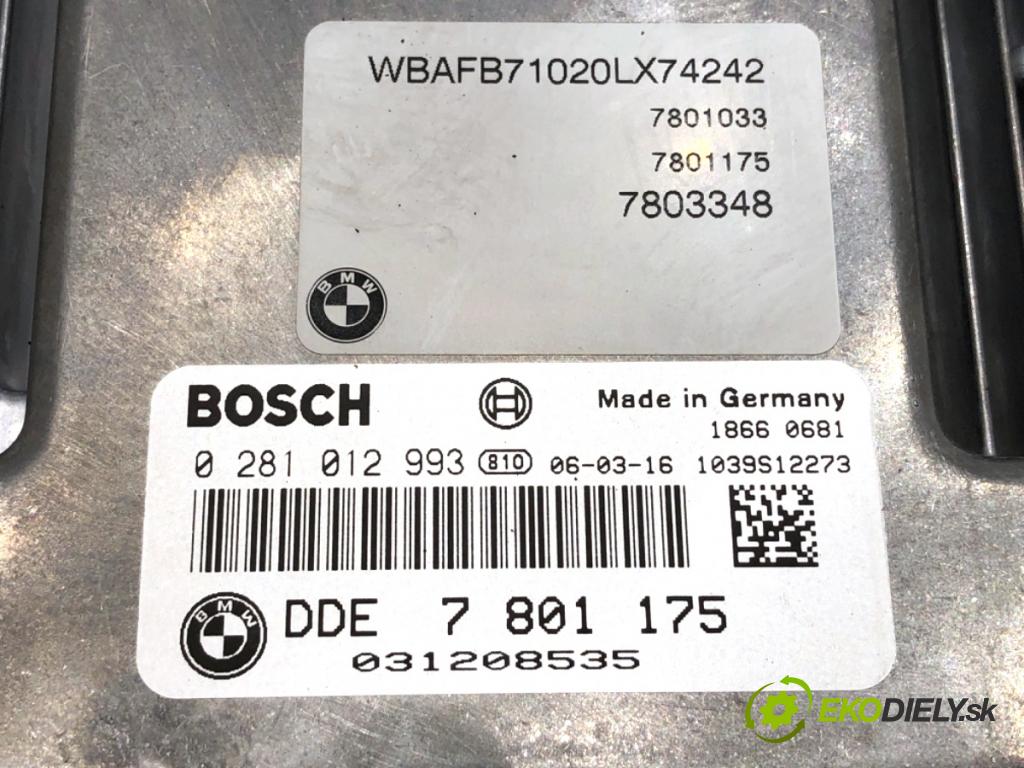 BMW E53 SUV 2006 160 kW 3.0 d 2993 riadiaca jednotka Motor 7801175 0281012993 (Riadiaca jednotka)