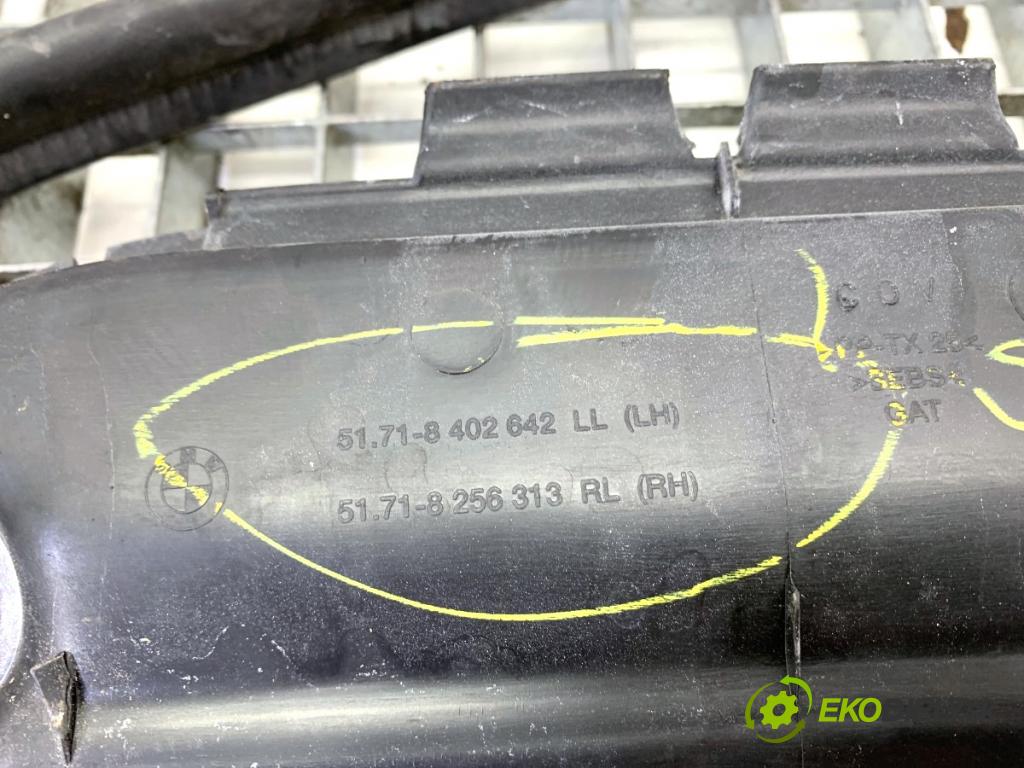 BMW E53 SUV 2006 160 kW 3.0 d 2993 Torpédo, plast pod čelné okno 8402642 (Torpédo (plast pod čelným sklom))