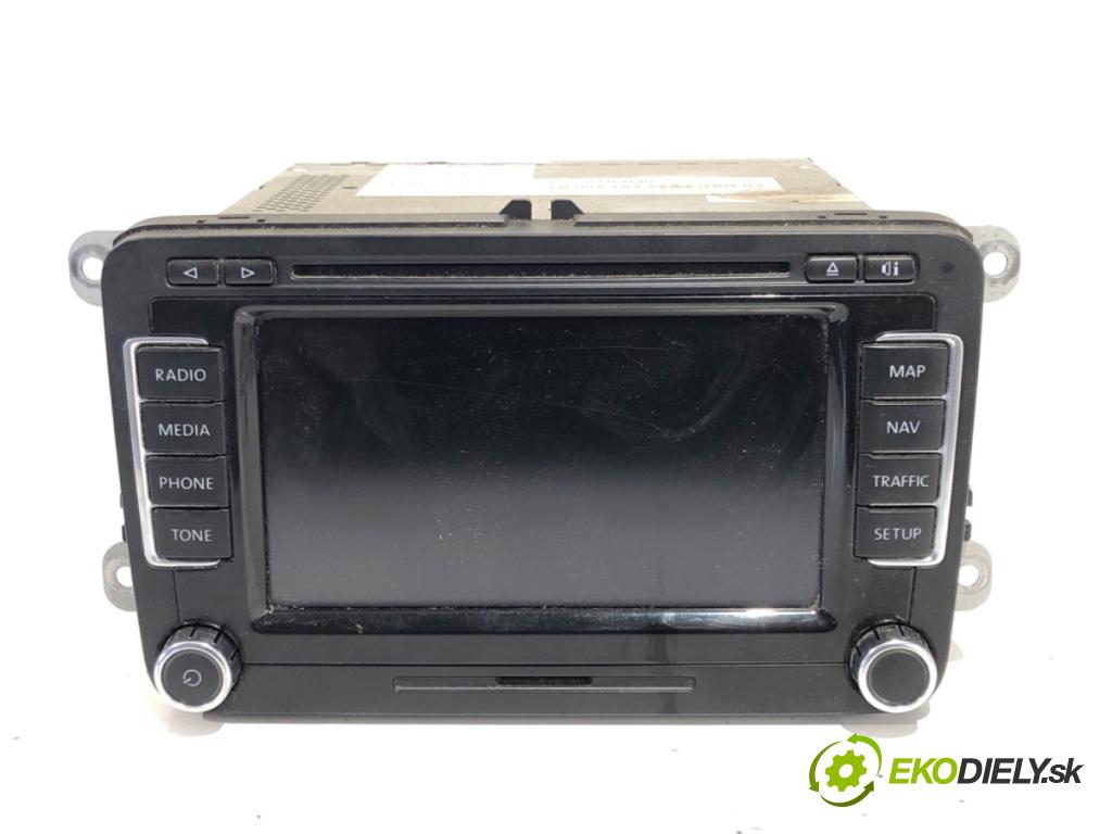 VW PASSAT B6 sedan 2007 103 kW 2.0 TDI 1968 RADIO mavigace 1T0035680A (Audio zařízení)
