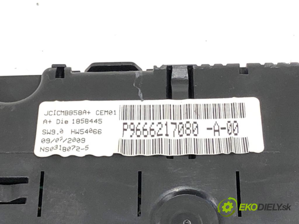 CITROEN C4 PICASSO I nadwozie wielkoprzestrzenne (MPV) 2009 80 kW 1.6 HDi 1560 Prístrojovka P9666217080 (Prístrojová doska)