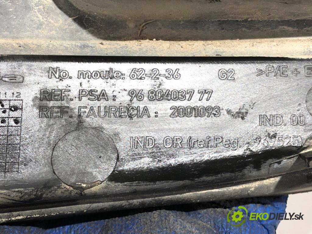 CITROEN C4 PICASSO I nadwozie wielkoprzestrzenne (MPV) 2009 80 kW 1.6 HDi 1560 mří nárazníka levý přední část 9680403777