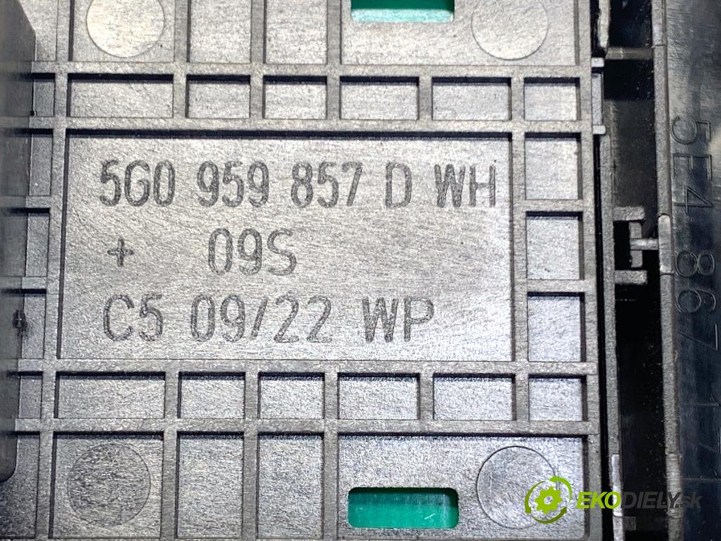 SKODA OCTAVIA IV Kombi 2022 150 kW 1.4 TSI iV 1395 Prepínač okien 5G0959857D (Prepínacie páčky pod volantom)