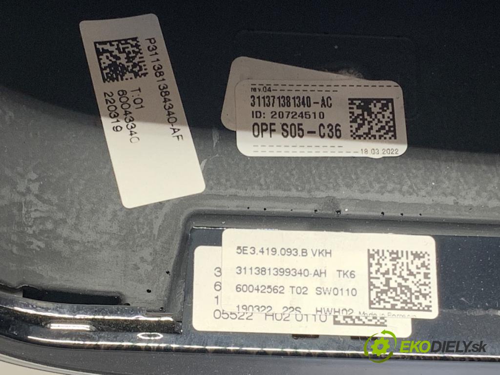 SKODA OCTAVIA IV Kombi 2022 150 kW 1.4 TSI iV 1395 volant 5E3419093B (Volanty)