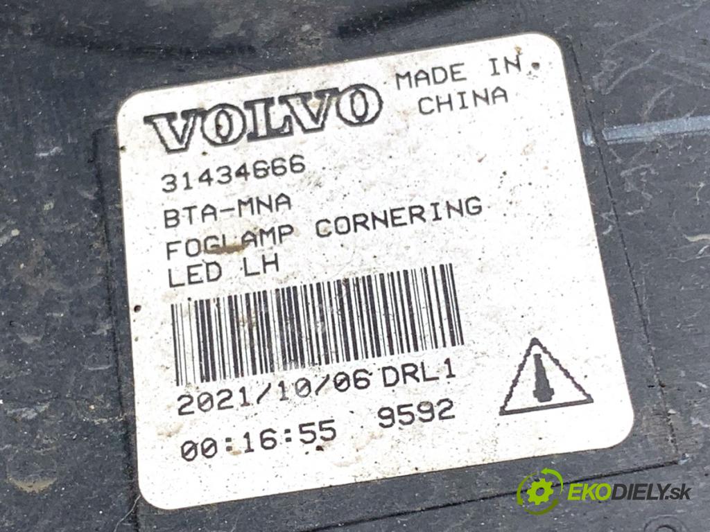 VOLVO XC60 II SUV 2022 145 kW B4 Mild-Hybrid 1969 hmlové svetlo, hmlovka levý přední část 31434666