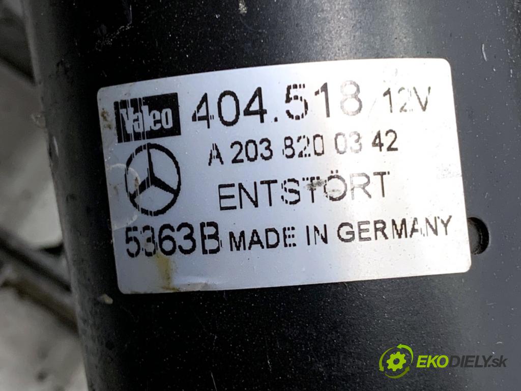 MERCEDES-BENZ W203 sedan 2003 120 kW C 200 Kompressor (203.042) 1796 Mechanizmus stieračov predný A2038200342 (Motorček stieračov predný)