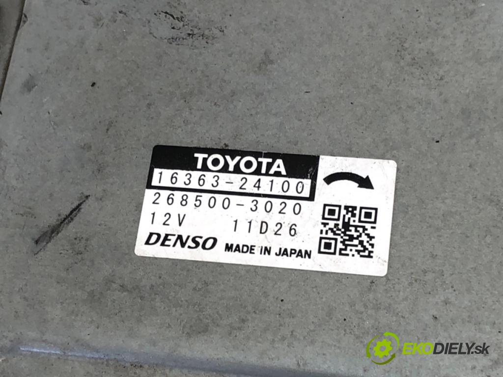 TOYOTA COROLLA E21 Kombi 2020 112 kW 2.0 Hybrid (MZEH12) 1987 Motorček ventilátora chladiča 16363-24100 (Ventilátor)