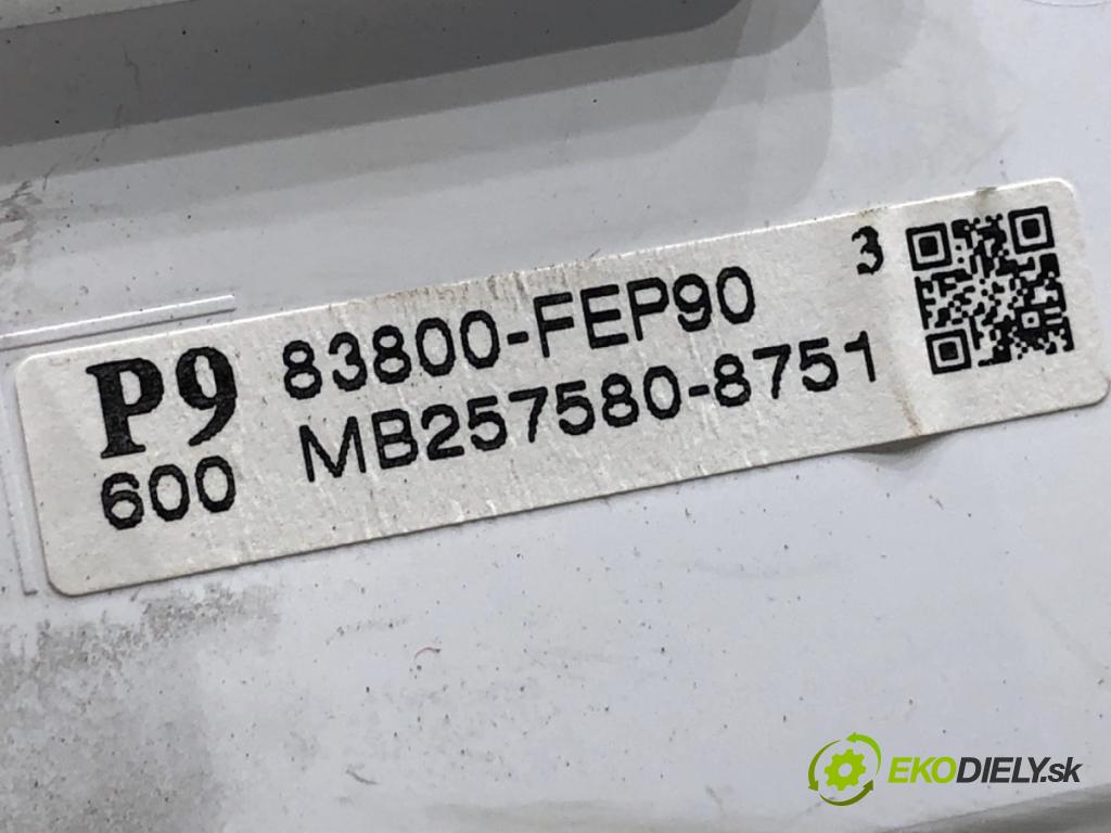 TOYOTA COROLLA E21 Kombi 2020 112 kW 2.0 Hybrid (MZEH12) 1987 Prístrojovka 83800-FEP90 (Prístrojová doska)